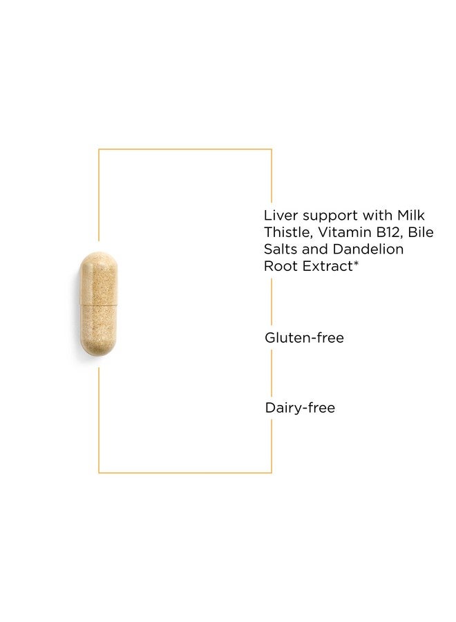 Integrative Therapeutics Lipotropic Complex - Liver Support with Milk Thistle, Vitamin B12, Bile Salts & Dandelion Root Extract* - Gluten-Free & Dairy-Free Liver Health Supplement* - 90 Capsules - Image 3