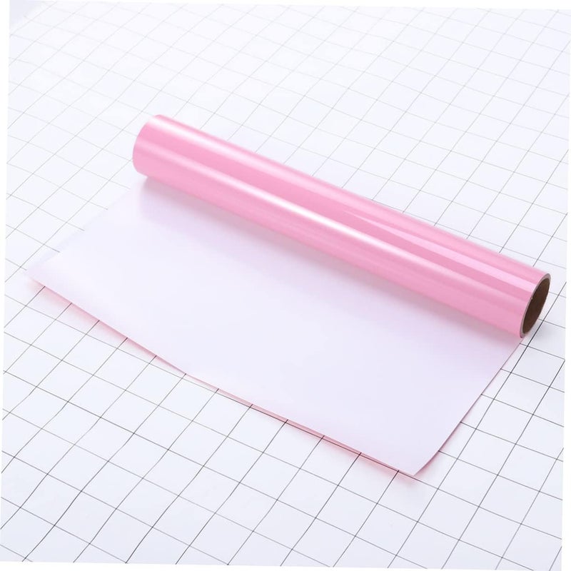 Gadpiparty 10 Rolls Pu Heat Transfer Vinyl 2meters Film for T-Shirt Decorations Light Transfer Vinyl Roll - Image 1