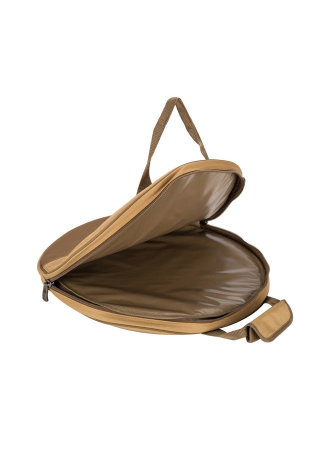 AL SANIDI AL SANIDI, Two-tiered dishware bag for trips, Kaki, Size 42*42*6.5Cm  - Image 4