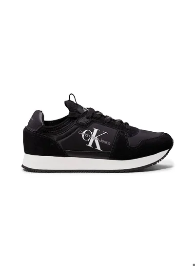 Calvin Klein Jeans Women's Suede Trainers -  suede upper, Black