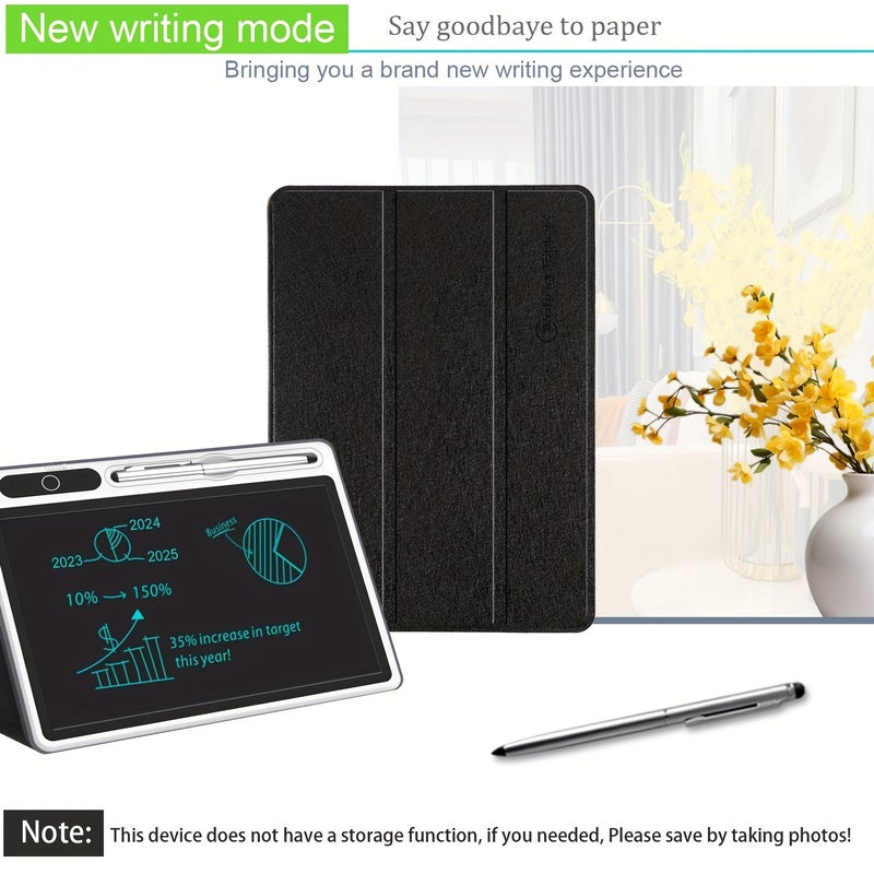 Innoreboard 9.3 Inch Portable LCD Handwriting Notepad Rose Red Electronic Message Board - Image 4