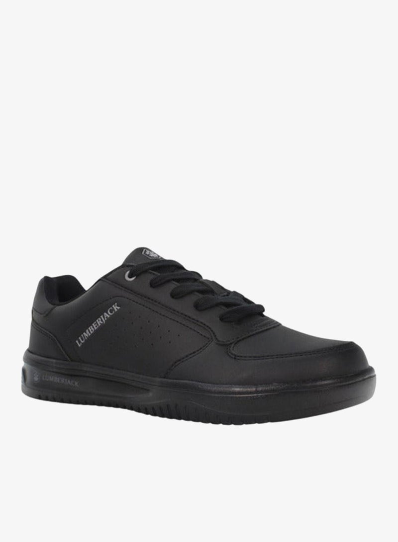 LUMBERJACK Men's Panelled Lace-Up Sneakers - Image 1
