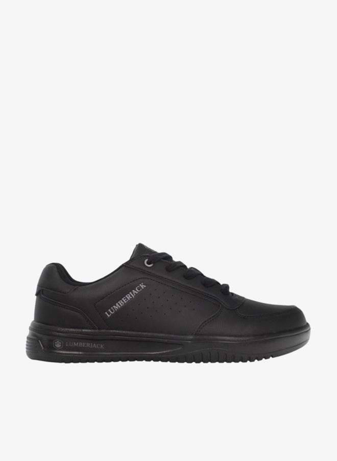 LUMBERJACK Men's Panelled Lace-Up Sneakers - Image 2