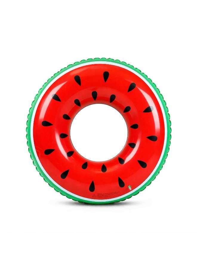 Swimming Pool Tube for Adults Big Size Cool Watermelon Shaped Men Swimming Ring Adult Inflatable Pool Float Tube Circle Summer Water Toys Air Mattress - Image 3