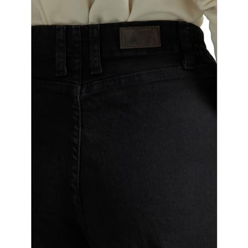 LEE Women's Relaxed-Fit Side Elastic Tapered-Leg Jean - Image 3