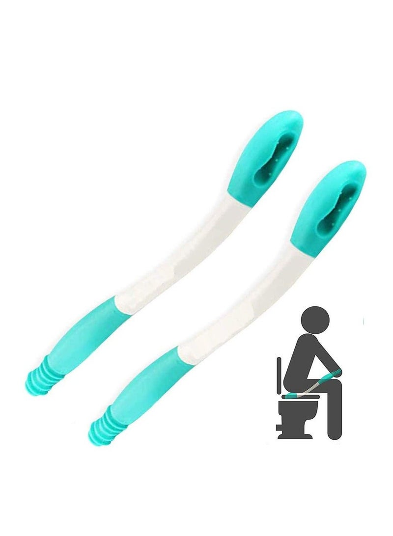 Toilet Assist Tool 2pcs Long Reach Comfort Wipe - Image 1