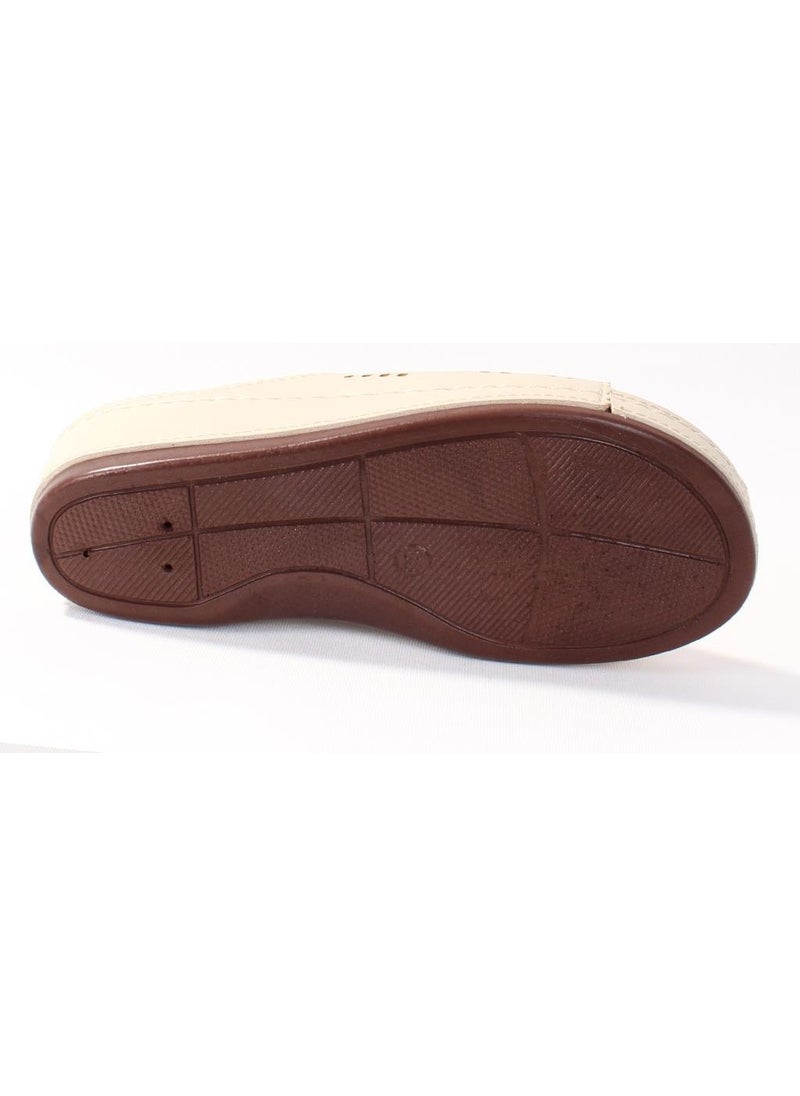 Dagoster DZA37-1825 Beige Daily Orthopedic Women's Slippers  - Image 4