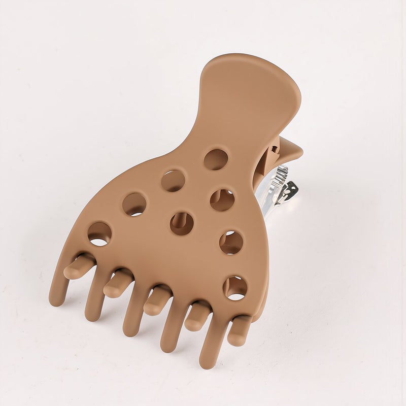 Lightweight Portable Hair Claw Clips Pocket Size For Commute Travel - Image 2