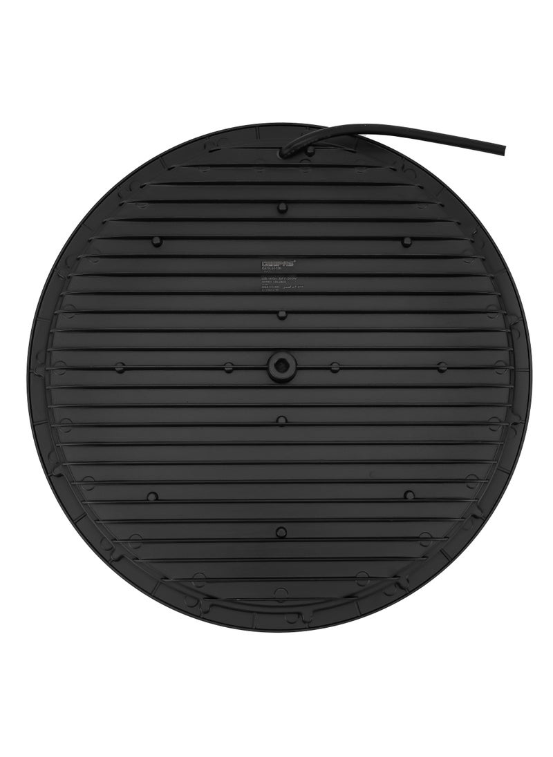 Geepas 200W High Bay Light-GESL55126,  BLK 1x10, Color Temperature 6500K, 20000 Hours Lifetime, Lumens 20000LM, IP 65,  200 Watts, lamp PF-0.5,