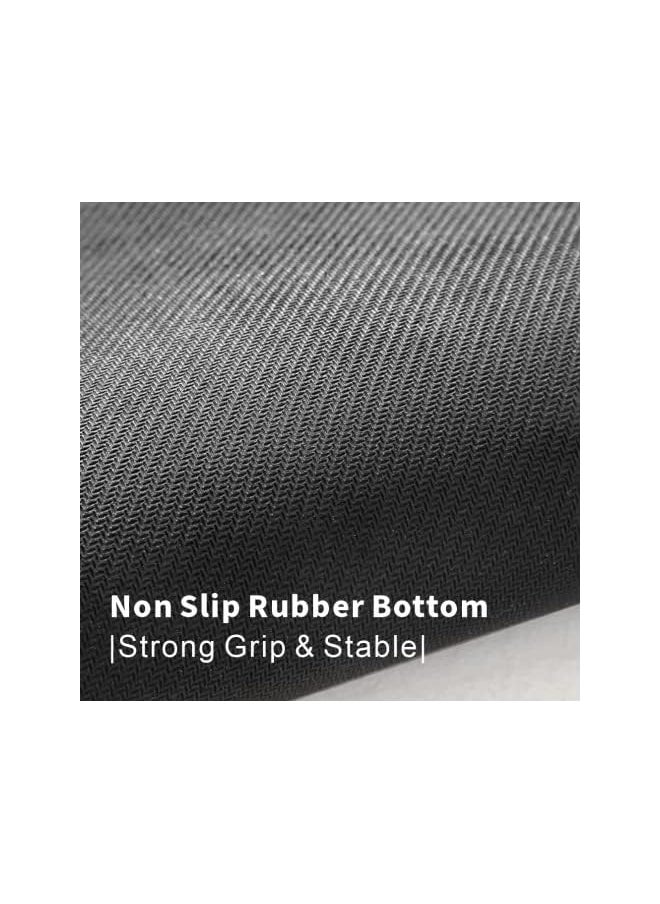 erorex - Pack 2 Non Slip Bath Mat for Bathroom - 50 x 80cm Anti Slip Bathroom Mat for Home - Ultra Water Absorbent Bathroom Rug - Machine Washable Bath Rug for Bathroom (Pack 2, TechBlue) - Image 1