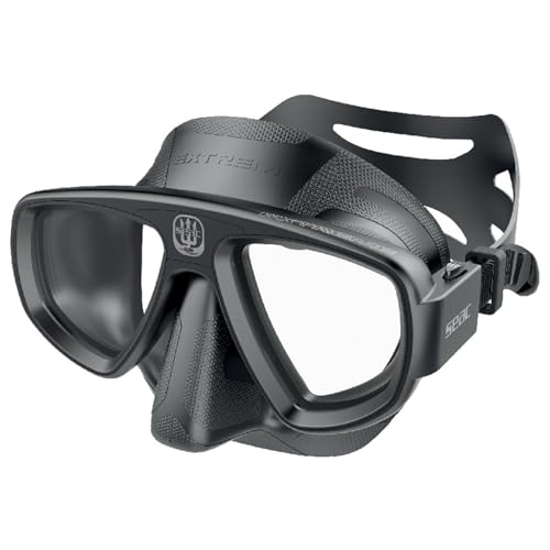 Seac Extreme 50 Spearfishing Mask - Black - Image 1