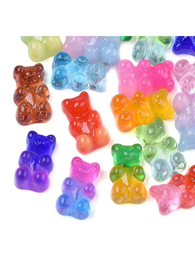 PH PandaHall - Colorful Gummy Bear Cabochons - Image 1