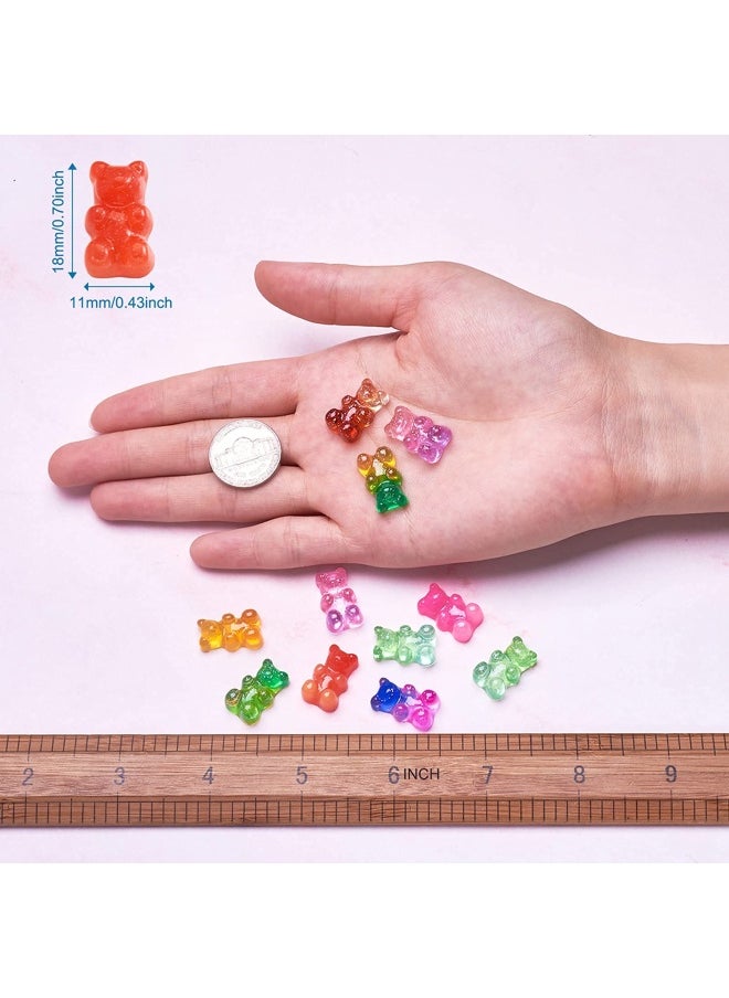 PH PandaHall - Colorful Gummy Bear Cabochons - Image 1