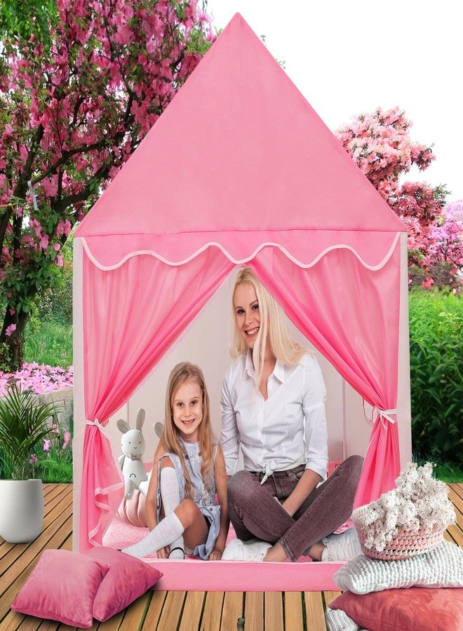 LimitlessFunN Princess Kids Play Tent | Includes Star Lights & Carrying Case |, Children Indoor Playhouse for Girls, Toddlers, 47" D x 39" W x 51" H - Image 3