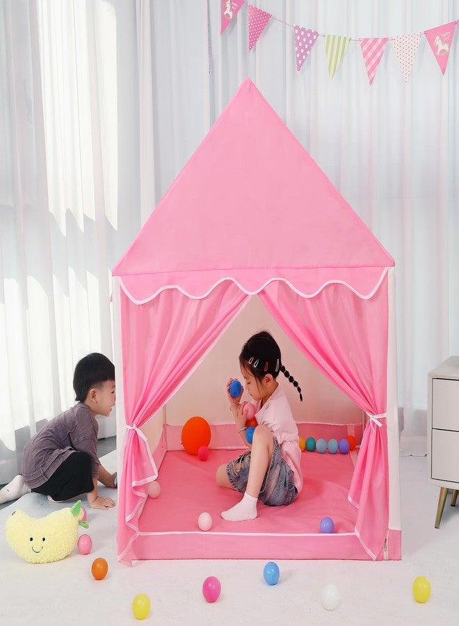 LimitlessFunN Princess Kids Play Tent | Includes Star Lights & Carrying Case |, Children Indoor Playhouse for Girls, Toddlers, 47" D x 39" W x 51" H - Image 5