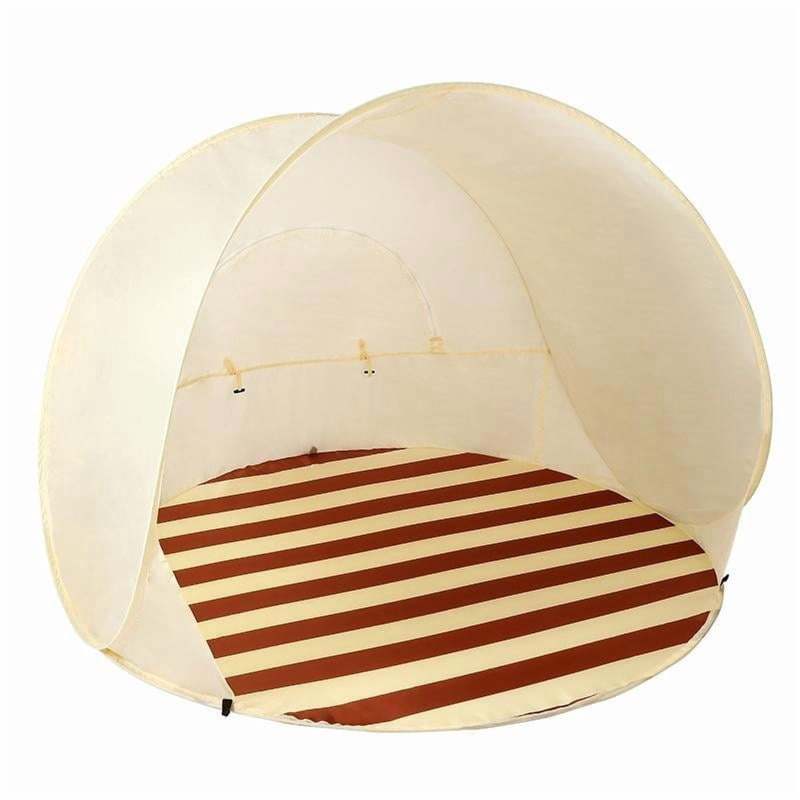 Popup Tent: 3-4 People UV Protection Quick Setup - Spacious Weather-Resistant Outdoor Shelter for Family Camping Beach Trips Picnics - Image 1