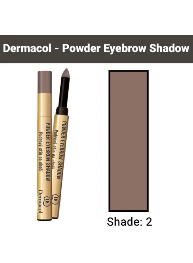 Dermacol Powder Eyebrow Shadow 2 1g - Image 2