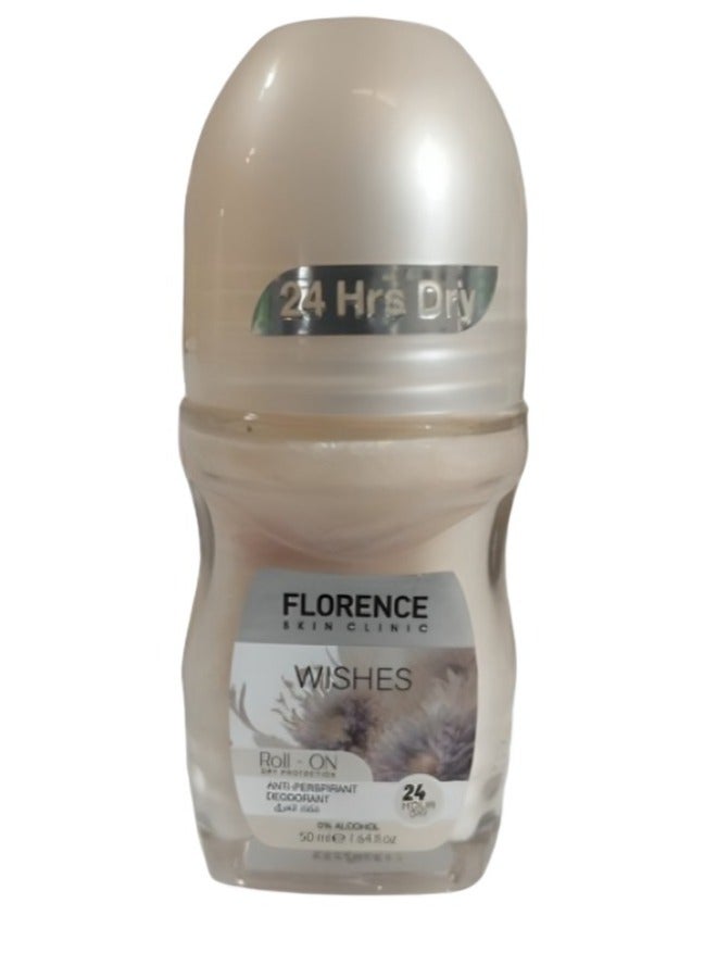 فلورنسا مزيل العرق رول اون فيسيس  50مل