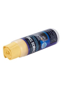 AUTOMAZE Automaze Dotted Premium PVA Chamois Cloth Super Absorbent for Dry & Wet Cleaning & Washing Vehicle, Household Usage Cloth (43 X 32 cm, 2 Pc)  - Image 1