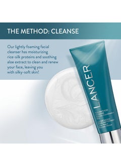 lancer Lancer Skincare The Method: Cleanse Face Cleanser, Daily Face Wash with Salicylic Acid, Normal-Combination Skin, 2 Fluid Ounces  - Image 2