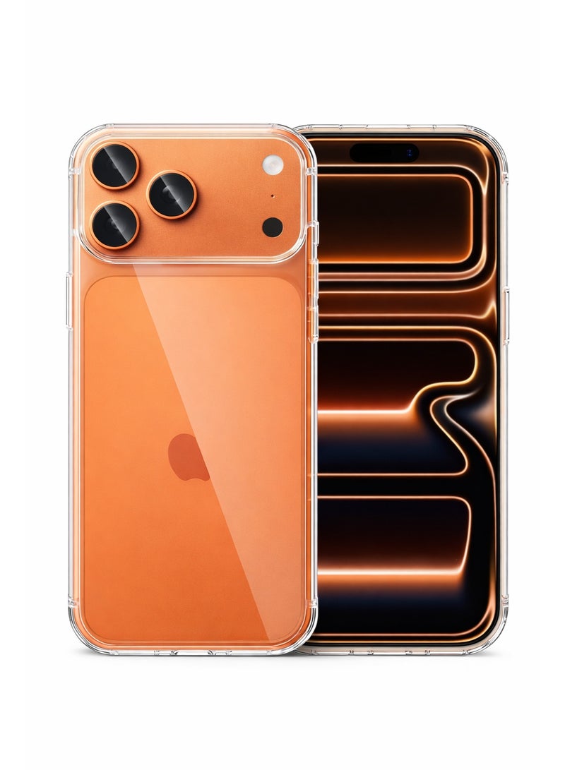 iPhone 17 Pro Max –Scratch-Resistant, Shock-Absorbing Protective Case Slim & Lightweight (Transparent) - Image 1