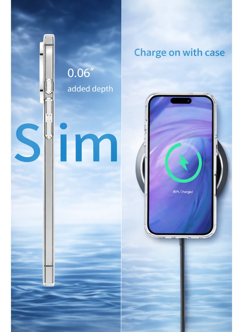 iPhone 17 Pro Max –Scratch-Resistant, Shock-Absorbing Protective Case Slim & Lightweight (Transparent) - Image 3