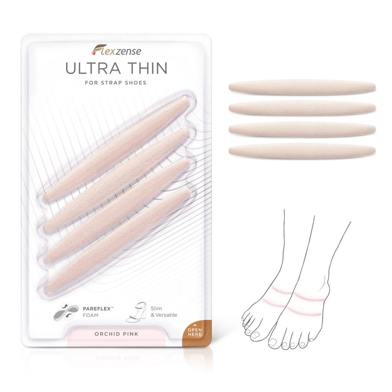 Ultra Thin Protect Against Any Irritable Seams Straps and Laces 4 Pieces Orchid Pink