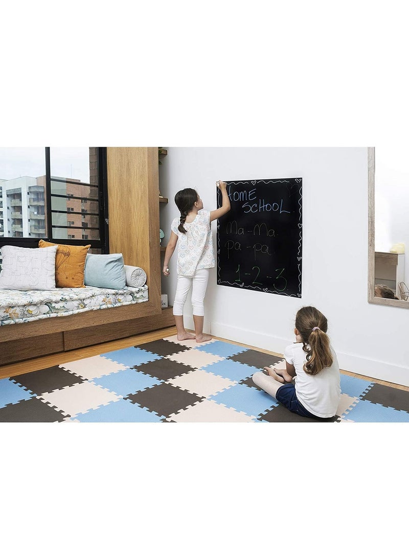 Cool Baby - Soft Non Toxic Baby Play Mat Colorful Jigsaw Puzzle PlayMat 16+2 Bonus Squares Foam Floor Mats for Kids and Babies EVA Foam Interlocking Tiles for Gym Nursery Playroom - Image 1