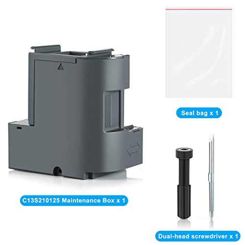 Poschink C13S210125 Maintenance Box Waste Ink Tank Replacement Compatible for Surecolor SC-F170 F100 F150 Printers (S210125/SC23MB) - Image 5