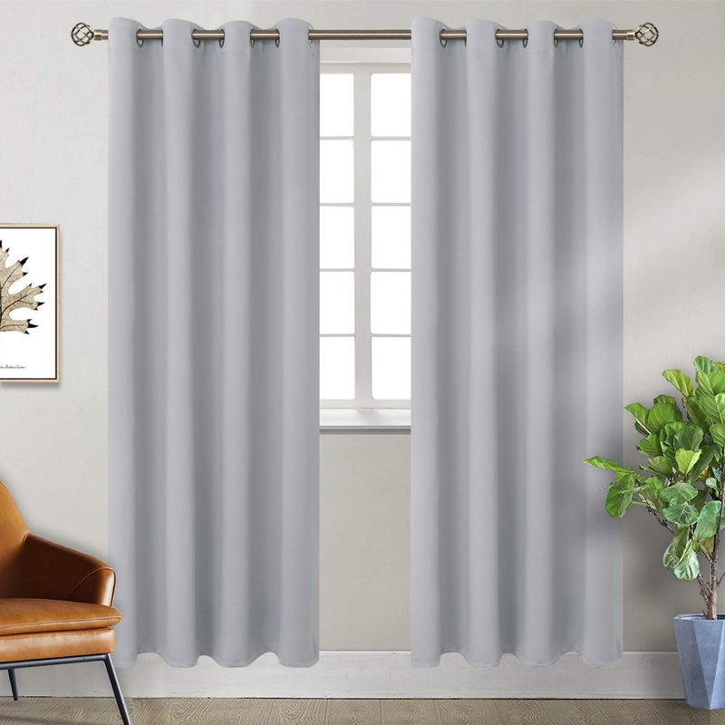 BGment Bressor غرفة غامق الستائر لغرفة النوم - Grommet حراري معزول معالج - Image 1