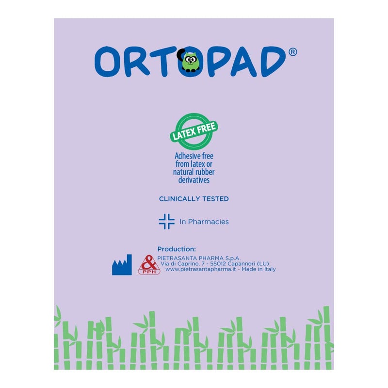 Ortopad Ortopad® Soft Bamboo Girls Eye Patches, 50/Box (Medium Size, 2-4 yrs) Textured Accents  - Image 2