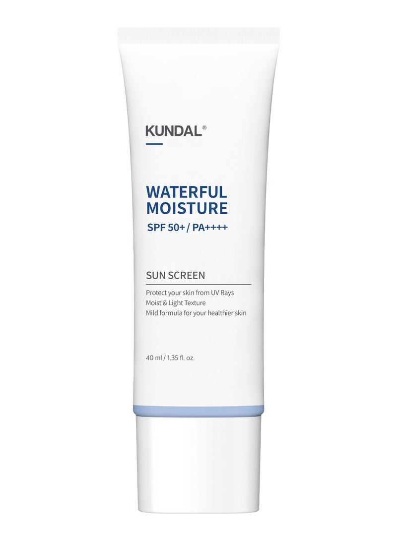 KUNDAL® WATERFUL MOISTURE SPF 50+/PA++++ SUN SCREEN 40 ML