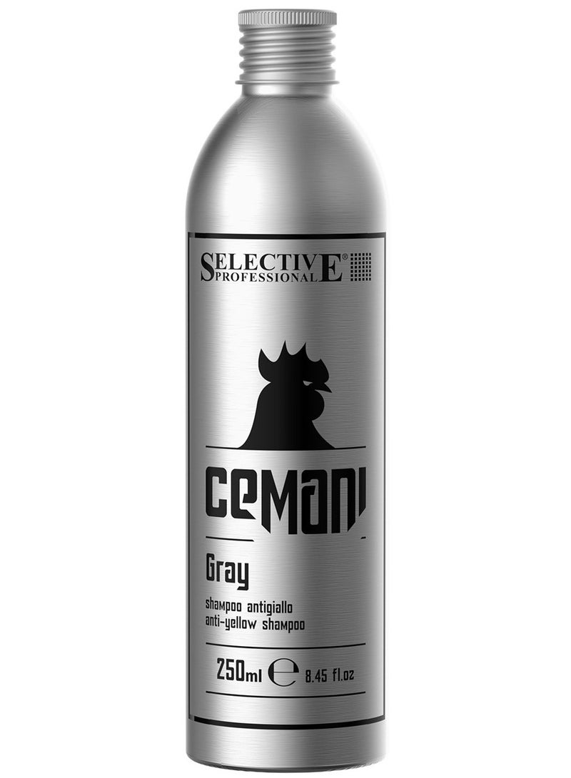 Selective Professional Cemani Gray Anti Yellow Shampoo 250 Ml - Image 1