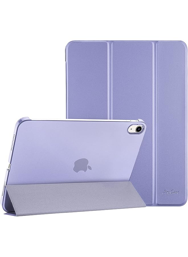 Procases for iPad 10th Generation Case 2022 iPad 10.9 Inch Case, iPad 10 Case Slim Stand Hard Shell Back Protective Smart Cover for 10.9” iPad 10th Gen 2022 Release -Lightpurple - Image 1