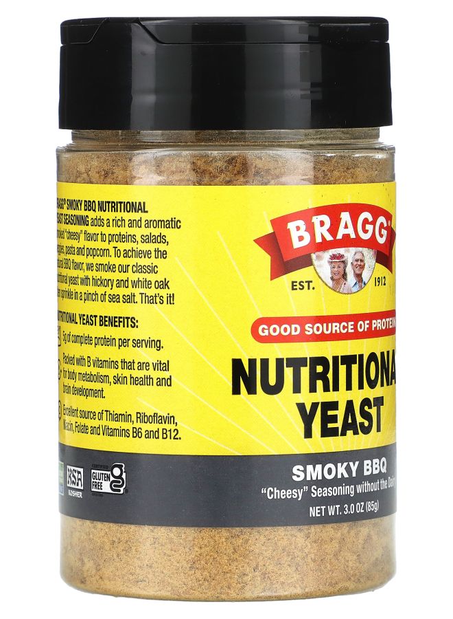 Bragg Nutritional Yeast Smoky BBQ 3 oz (85 g) - Image 2