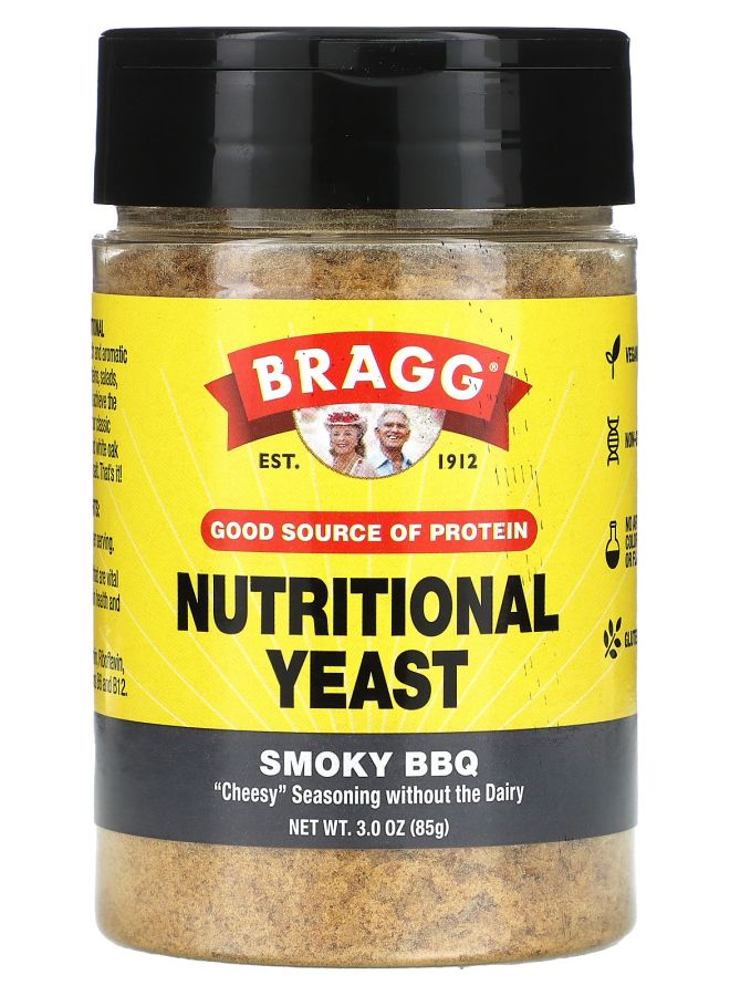 Bragg Nutritional Yeast Smoky BBQ 3 oz (85 g) - Image 1