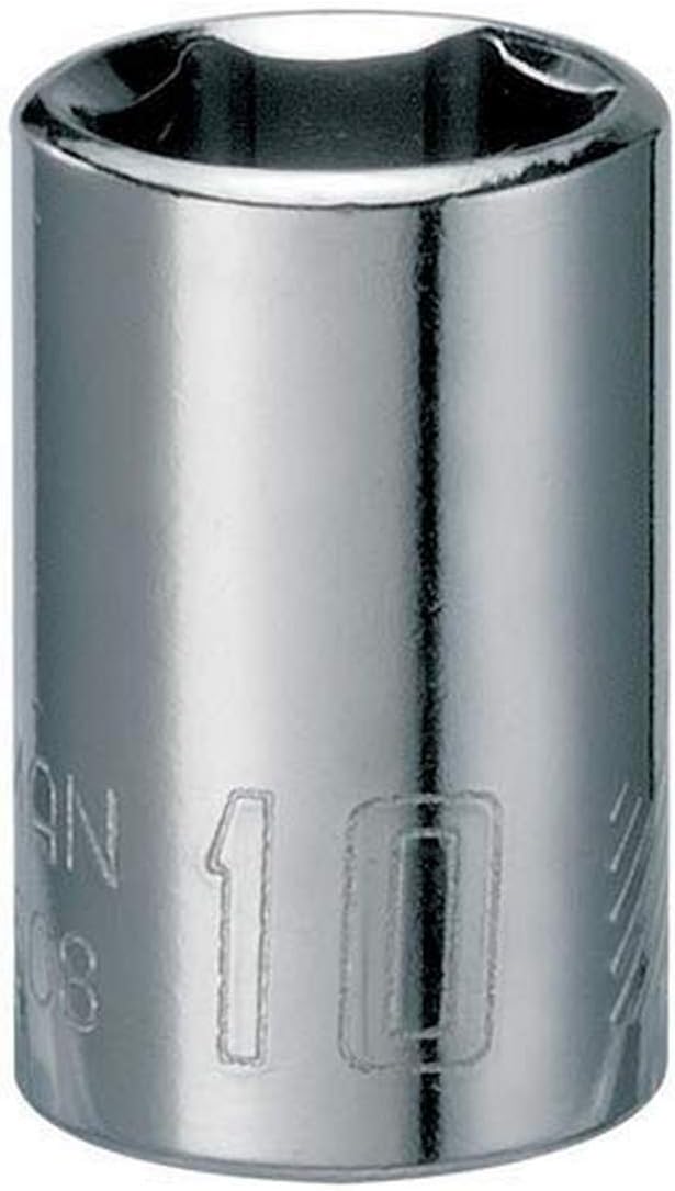 CRAFTSMAN CRAFTSMAN Shallow Socket Metric 14Inch Drive 10mm 6Point CMMT43508 
