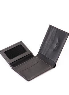 Crossland CROSSLAND Genuine Leather Men's Wallet, Bi Fold 8 Cards with Window ID - RFID Blocking Technology  - Image 3