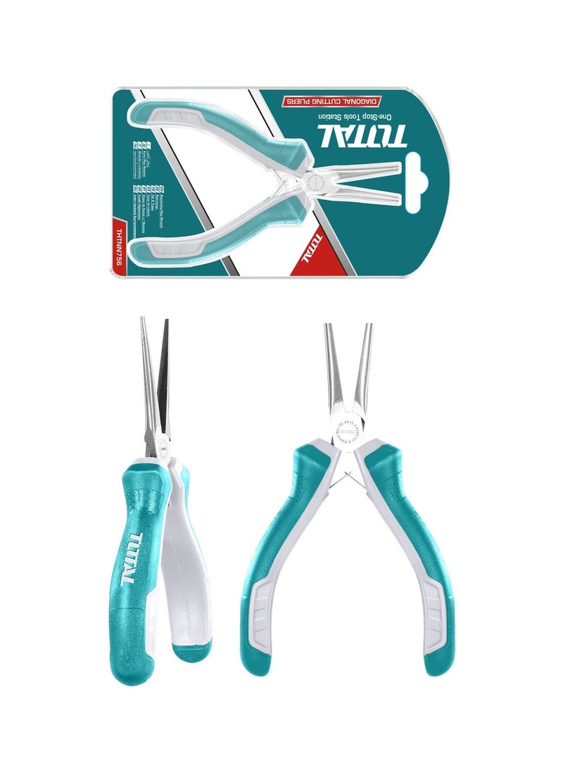 TOTAL Mini Needle Nose Plier 115mm THTMN756 - Image 2