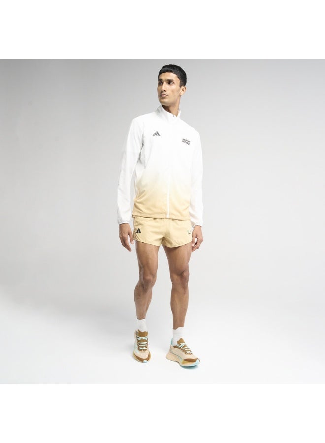 اديداس جاكيت أديداس ديزرت رنر للرجال بيج - Image 4