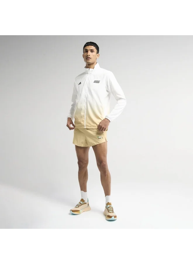 adidas جاكيت أديداس ديزرت رنر للرجال بيج