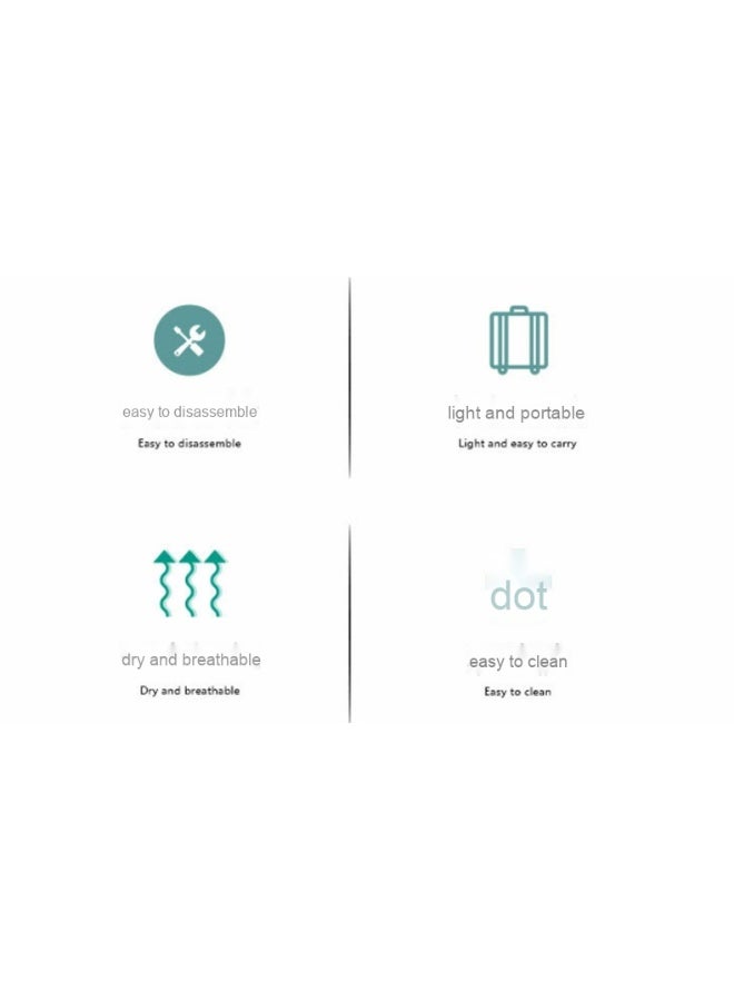 Anna Outdoor Breathable Cooling Mattress,Foldable Tent Pet Bed - Image 5