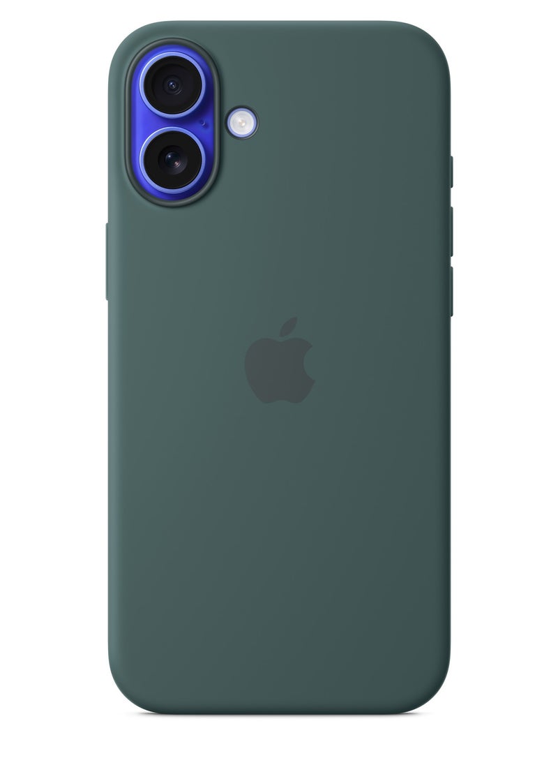 Techie Apple iPhone 16 Plus Silicone Case with MagSafe – Lake Green  - Image 5
