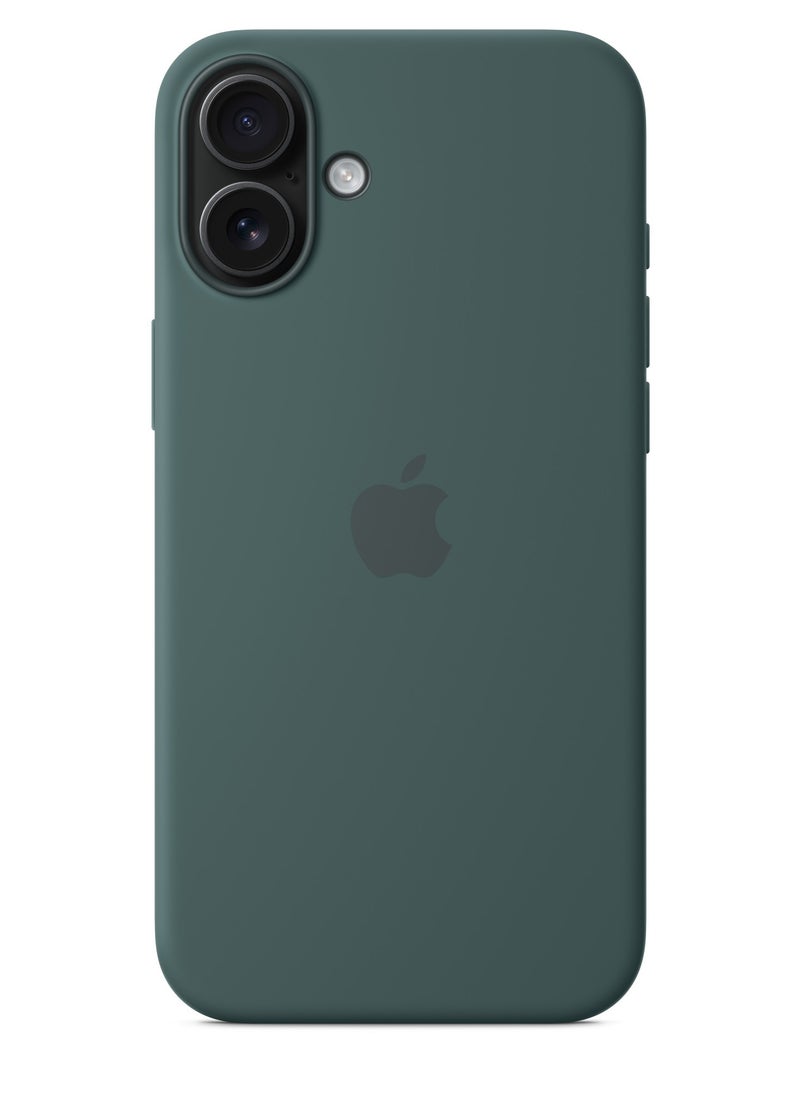 Techie Apple iPhone 16 Plus Silicone Case with MagSafe – Lake Green  - Image 1