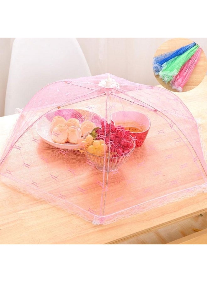 Umbrella Style Food Covers Anti Fly Mosquito Meal Cover Lace Table Home Using Food Cover  - Image 1