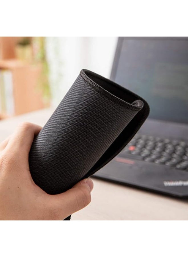 KOVAR Ergonomic Mouse Pad with Wrist Rest Support, Black (model B) - Image 3