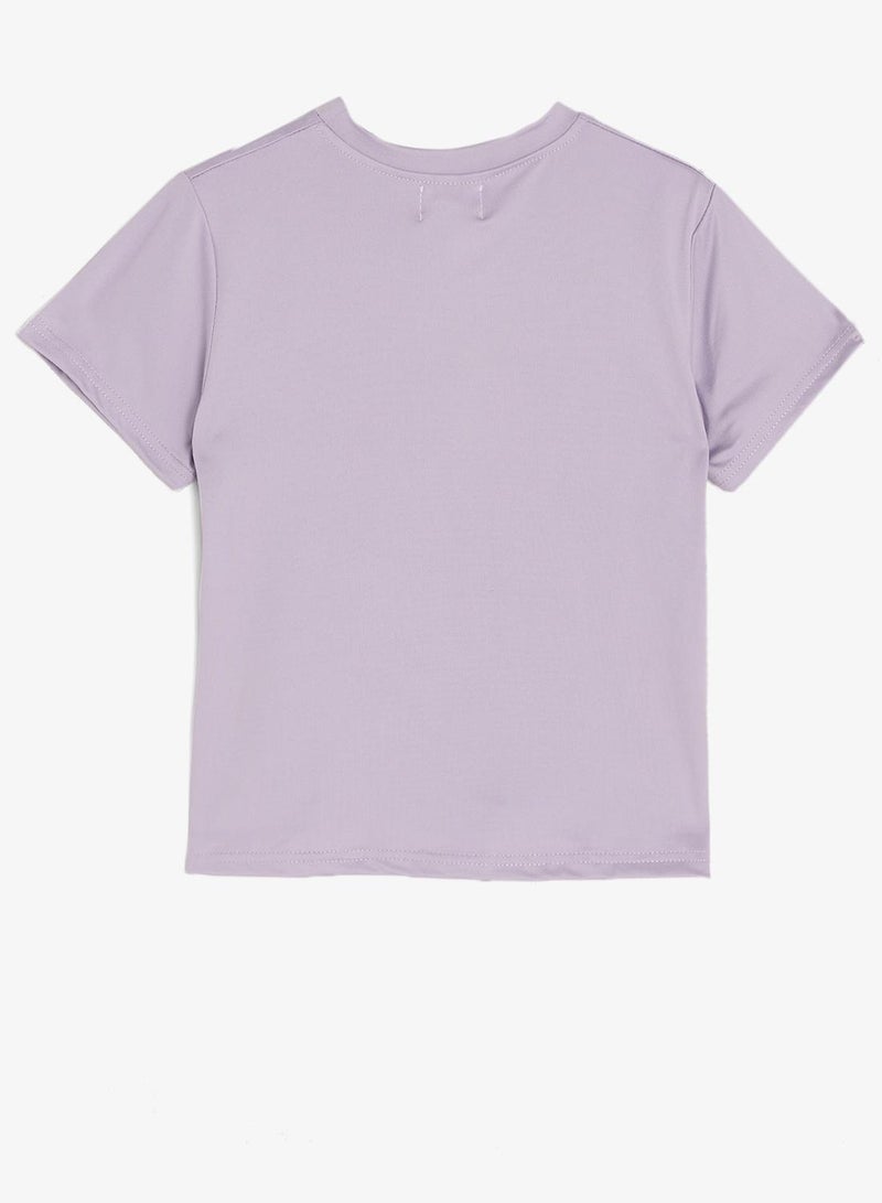 Pinata Bow Print Pearl Detail Cotton Tshirt - Image 3