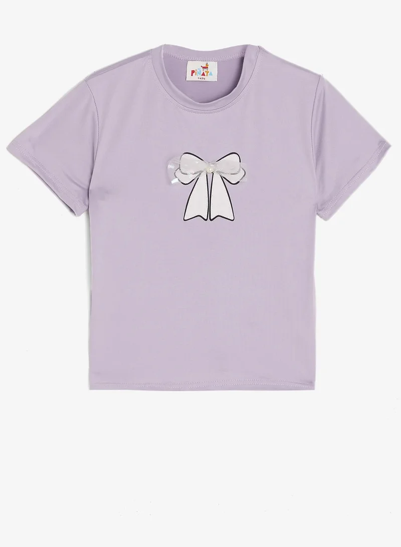 بنياتا تيشيرت مطبوع