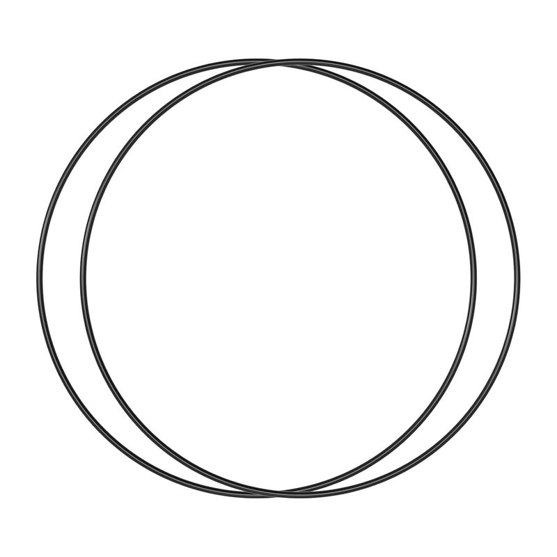 SuperDi for Gamma2 Seal Replacement O-Ring (one Pair) for 9" lids (Pet Food containers) (Pack of 2) - Image 1