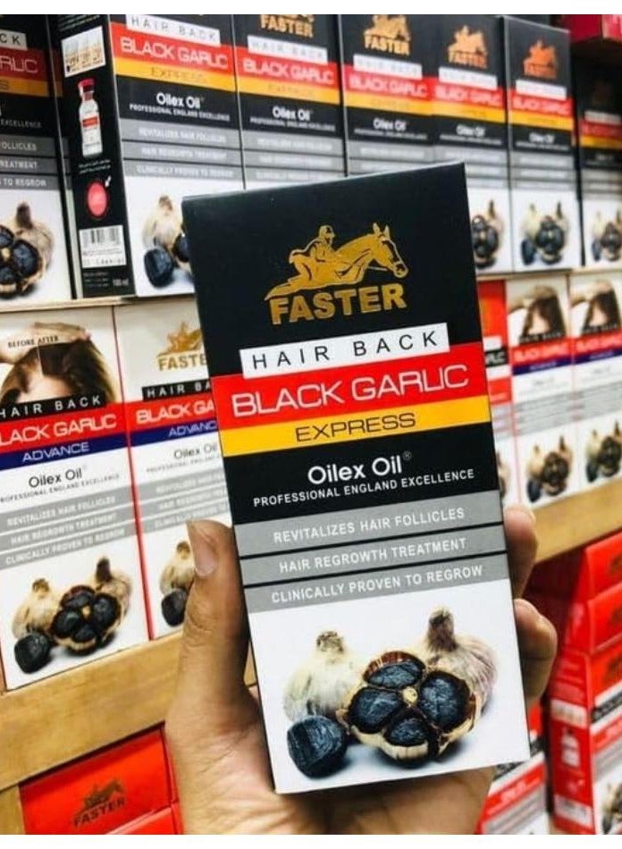 Faster Express Black Garlic Oil for Hair Regrowth 100ML - Image 2